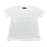 4Giveness T-Shirt Tinta Unita Girocollo per Bambina FGC4077 BIANCO 4GIVENESS 