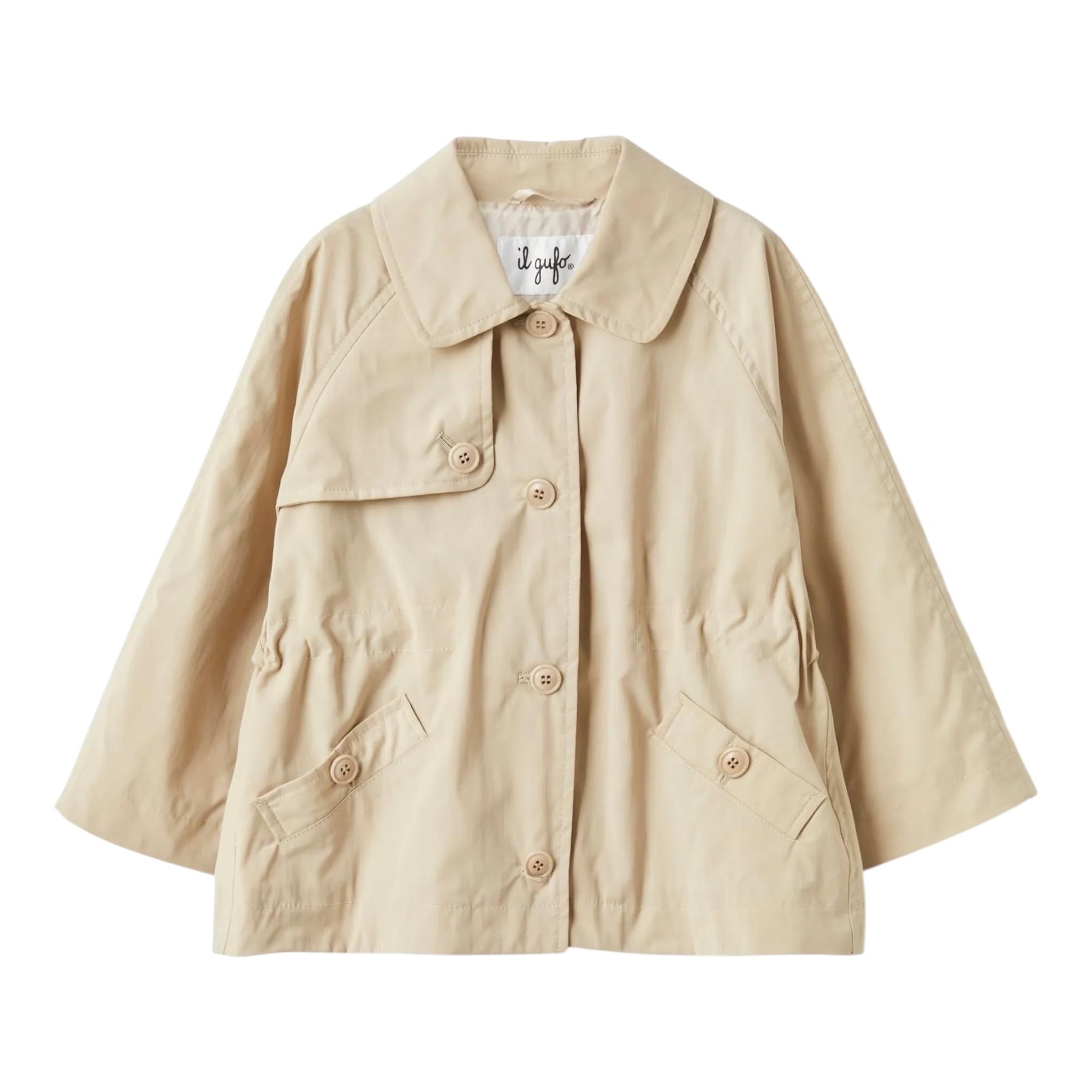 Fay Giacca Tinta Unita con Bottoni per Bambina P25GR218N0088 BEIGE FAY 