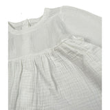 Babyvip Camicia Tinta Unita con Bottoni per Bambina T1353J BIANCO BABYVIP 