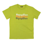Refrigiwear T-Shirt Girocollo Tinta Unita con Stampa per Bambino 127TRMJS25 VERDE REFRIGIWEAR 