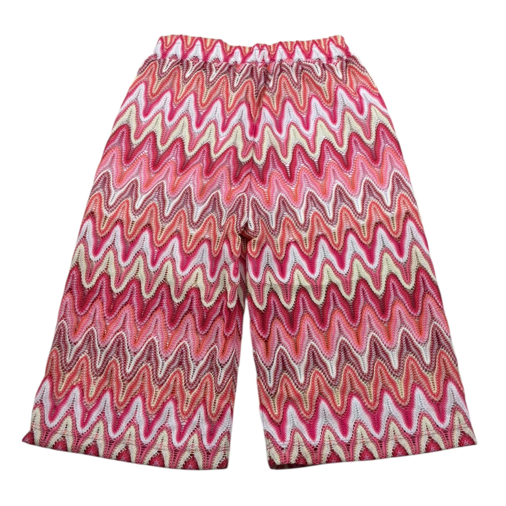 M+E' Pantalone Modello Palazzo per Bambina UE1750 MULTICOLOR M+E' 