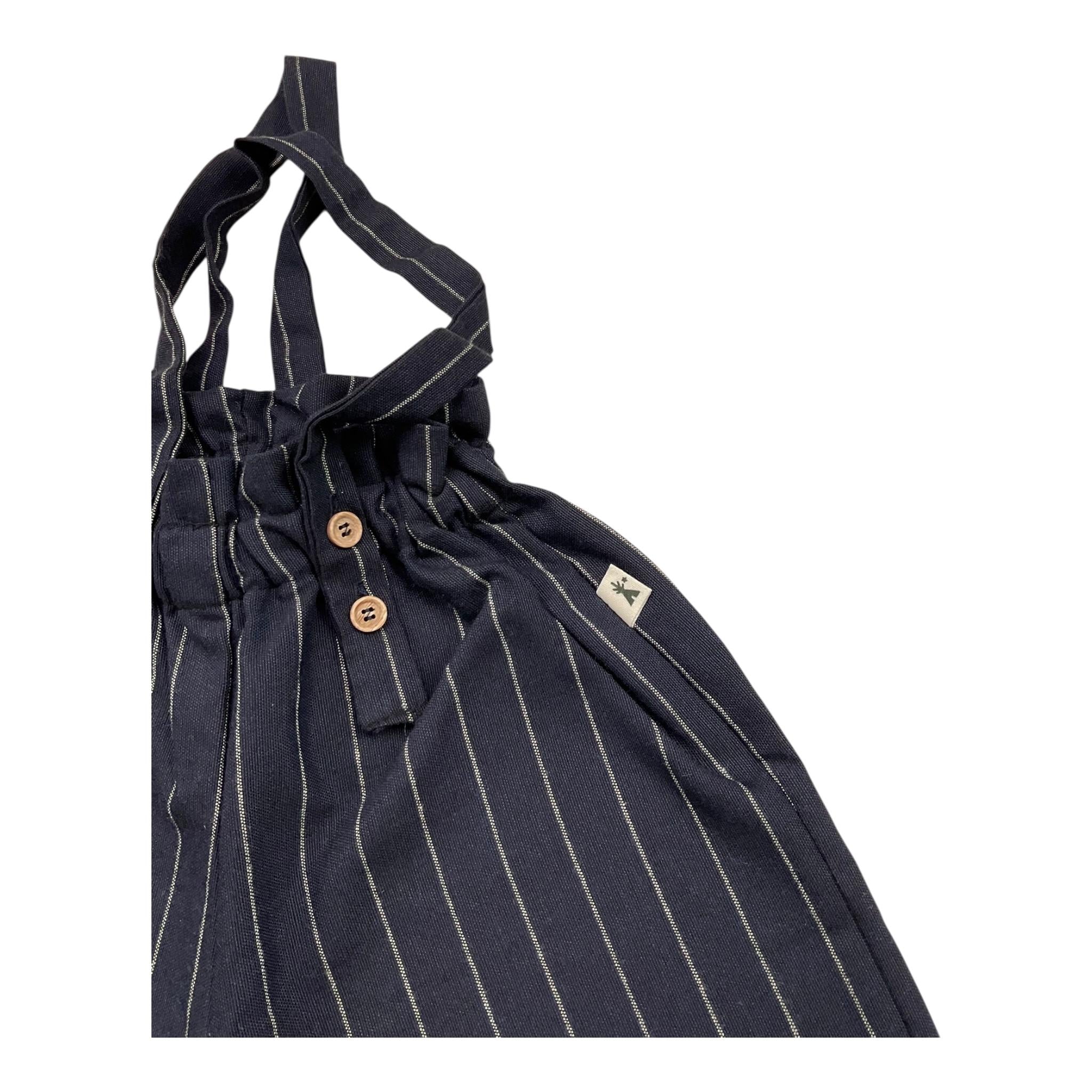 PETIT INDI pantalone pantalone palazzo cn bretelle Blu per Bambina AW4BK5552J BLU PETIT INDI 