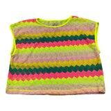 F**K T-Shirt Traforata Multicolor per Bambina FJ240636FY MULTICOLOR F**K 