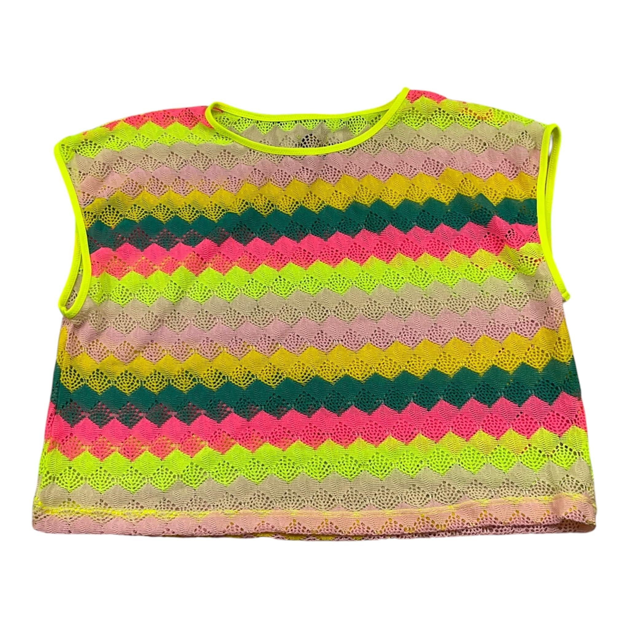 F**K T-Shirt Traforata Multicolor per Bambina FJ240636FY MULTICOLOR F**K 