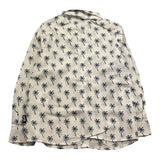 Daniele Alessandrini Camicia Manica Lunga Tinta Unitacon Palme per Bambino 1295C0899J BIANCO DANIELE ALESSANDRINI 