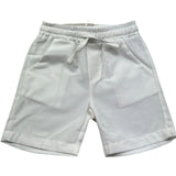 Le Bebe Bermuda Tinta Unita con Elastico In Vita per Neonato LBB5395 BIANCO LE BEBE 