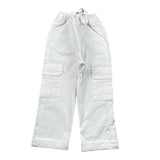 Paolo Pecora Pantalone Tinta Unita con Elastico In Vita per Neonato PP3996XX BIANCO PAOLO PECORA 