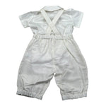 Il Gufo Completo 2 Pezzi Camicie-Salopette per Neonato PATDP521L0014 PANNA IL GUFO 