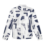 Antony Morato Camicia Tinta Unita con Fantasia Manica Lunga per Bambino MKSL00262 BIANCO ANTONY MORATO 