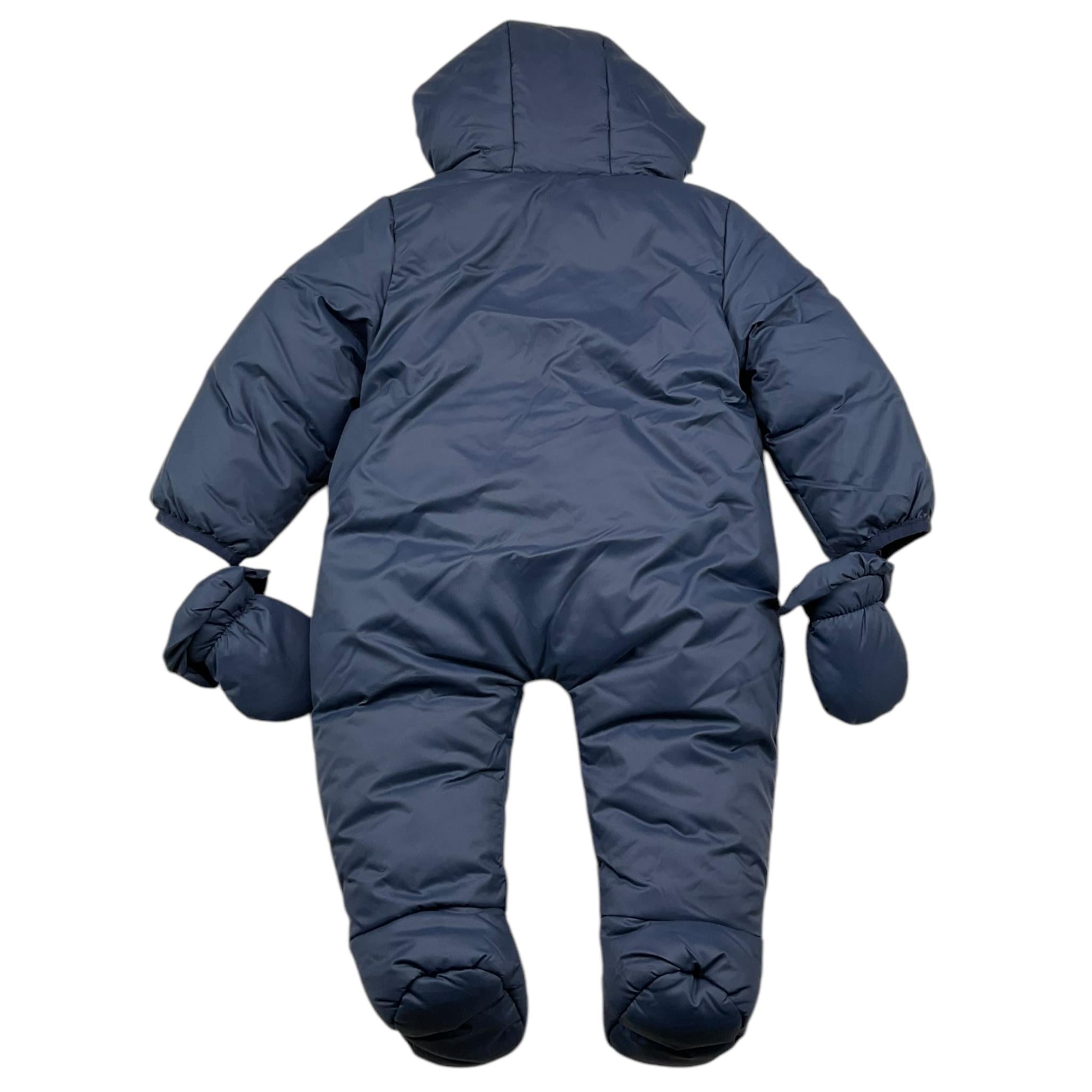 NANAN eskimo tinta unita con cappuccio Blu per Neonato I2351703BL BLU NANAN 