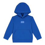 EMPORIO ARMANI felpa tinta unita con cappuccio  Cobalto per Bambino 6DBM72 COBALTO EMPORIO ARMANI 