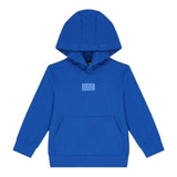 EMPORIO ARMANI felpa tinta unita con cappuccio  Cobalto per Bambino 6DBM72 COBALTO EMPORIO ARMANI 
