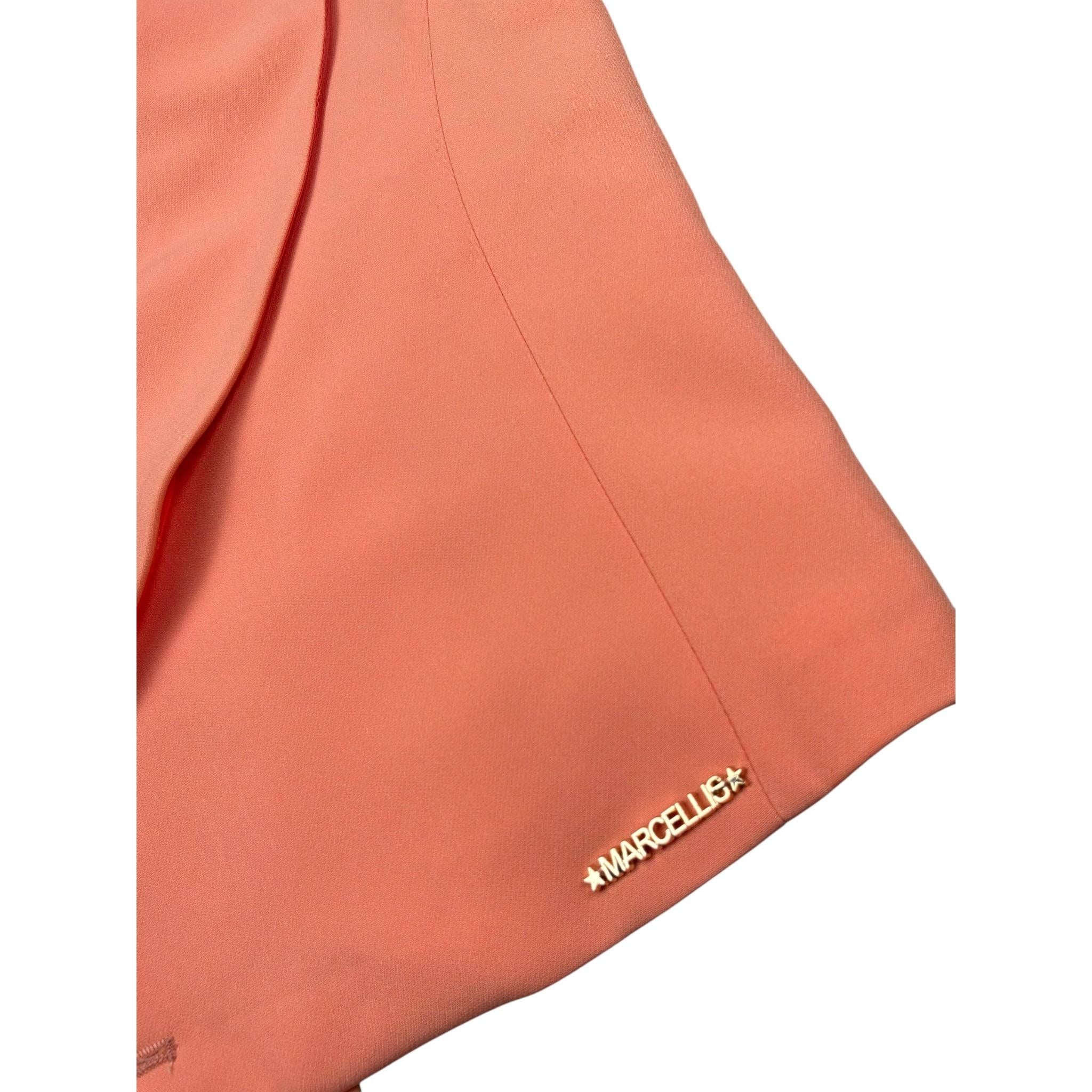 Marc Ellis Gilet Tinta Unita con Logo per Bambina JMJWA01230X PESCA MARC ELLIS 