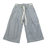 Zhoe & Tobiah Pantalone Modello Palazzo Fantasia A Righe per Neonata STS2FN BIANCO/BLU ZHOE & TOBIAH 