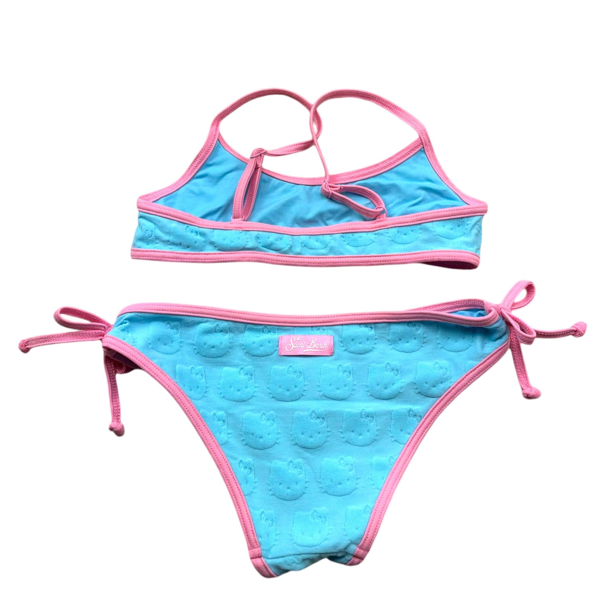 Saint Barth Costume 2 Pezzi Fascia-Mutandina per Bambina JAIDENN AZZURRO SAINT BARTH 