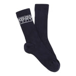 KENZO calzini tinta unita con stampa Blu per Neonato K60035 BLU KENZO 