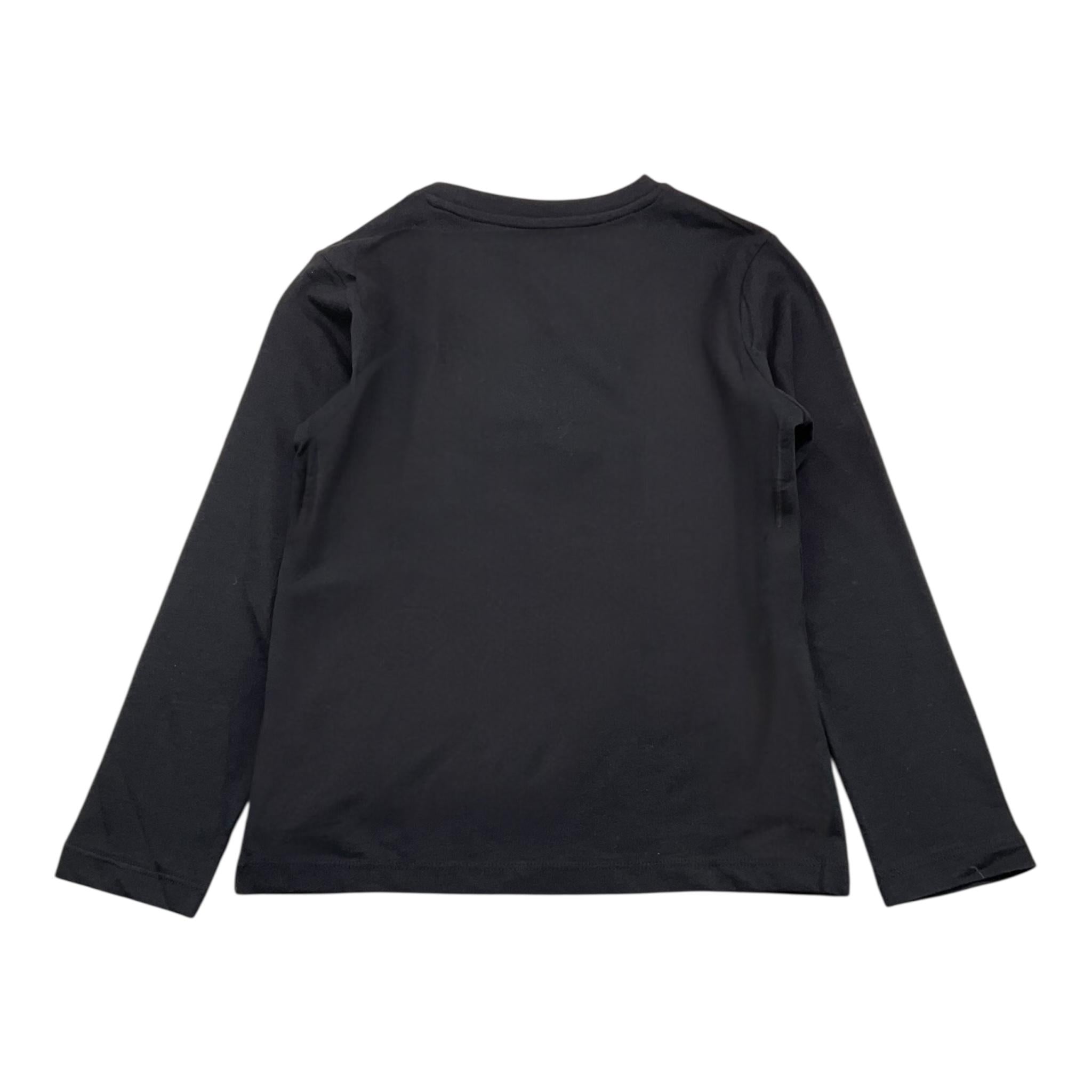 DAN JOHN shirt girocollo tinta unita con stampa Nero per Bambino TSD5308JX NERO DAN JOHN 