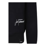 JOHN RICHMOND cardigan tinta unita con logo Nero per Bambino RBA24067CD NERO JOHN RICHMOND 