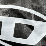 Diesel Pochette Tinta Unita con Zip E Logo per Bambina J02130 NERO DIESEL 