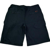Sun68 Bermuda Tuta Tinta Unita con Logo per Bambino F32330 NERO SUN68 