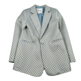 Lu Lu By Miss Grant Giacca Tinta Unita con Fantasia per Bambina LL3450 BEIGE LU LU BY MISS GRANT 