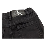 CALVIN KLEIN jeans tinta unita con girovita regolabile Nero per Bambino IB0IB00218J NERO CALVIN KLEIN 