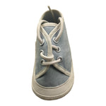 Colori Chiari Scarpine Bicolore con Lacci per Neonato MN957228 BIANCO/AZZURRO COLORI CHIARI 