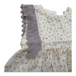 Wedoble Camicia Giromanica Tinta Unita Fantasia Floreale per Neonata V2505720E PANNA WEDOBLE 