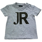 John Richmond T-Shirt Girocollo Tinta Unita con Stampa per Neonato RIP26067TS GRIGIO JOHN RICHMOND 