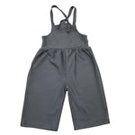 BAMBOOM+BABIES salopette tinta unita modello palazzo Blu per Neonata 7066 BLU BAMBOOM+BABIES 