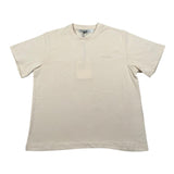 I'M Brian T-Shirt Girocollo Tinta Unita con Logo per Bambino TS3328J PANNA I'M BRIAN 