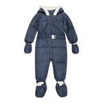 GUESS eskimo tinta unita con cappuccio Blu per Neonato H2BW15WEZK0 BLU GUESS 