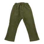 NEVER TOO pantalone tinta unita cn elastico in vita Verde per Neonato NT2153N VERDE NEVER TOO 