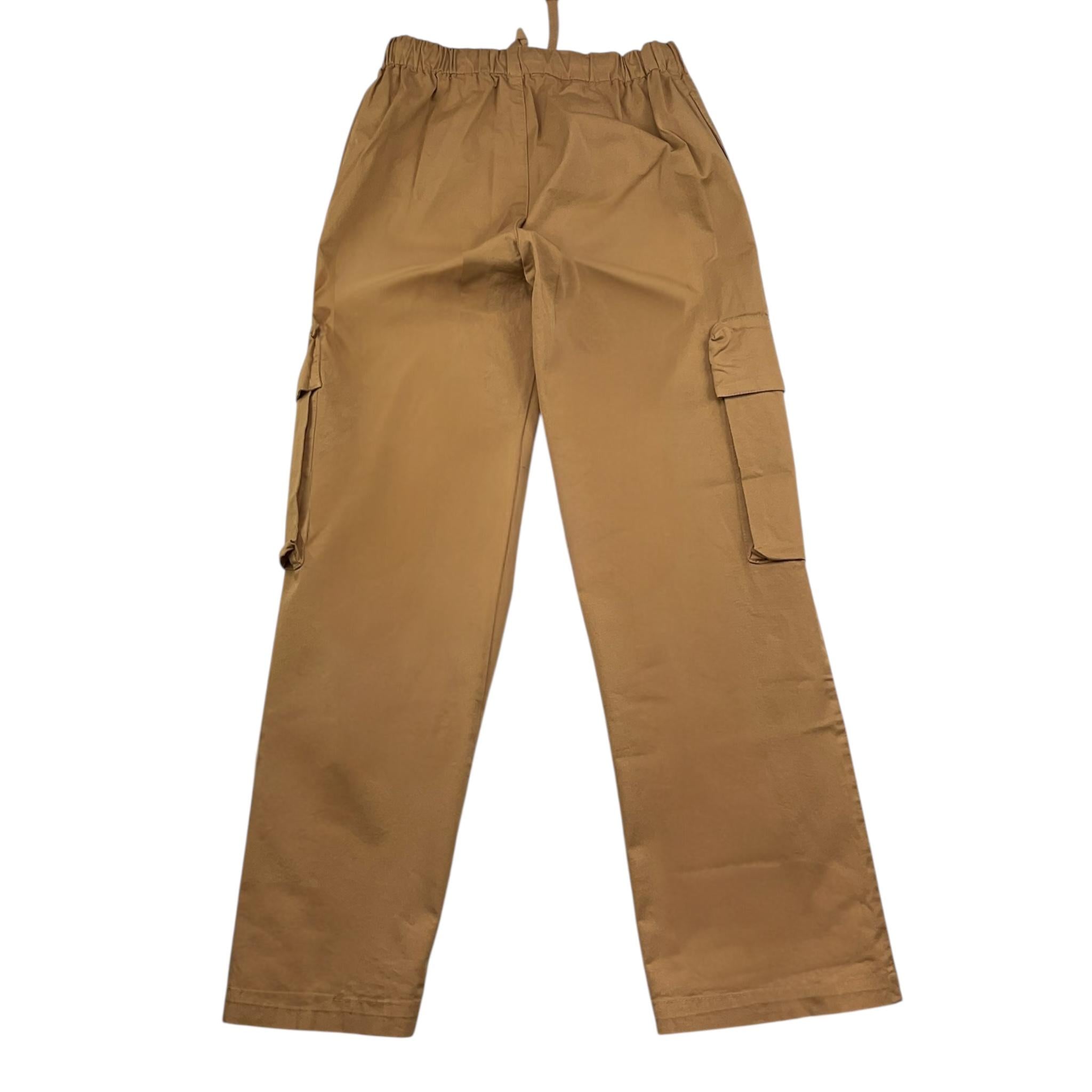 Zhoe & Tobiah Pantalone Tinta Unita con Elastico In Vita per Bambino J&P11M BEIGE ZHOE & TOBIAH 