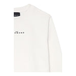 JOHN RICHMOND felpa girocollo tinta unita con stampa Bianco per Bambino RBA24110FEX BIANCO JOHN RICHMOND 