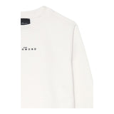 JOHN RICHMOND felpa girocollo tinta unita con stampa Bianco per Bambino RBA24110FEX BIANCO JOHN RICHMOND 