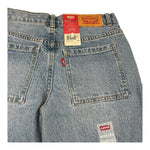 LEVI'S jeans tinta unita modello palazzo Azzurro per Bambina 4EK991 AZZURRO LEVI'S 