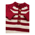 WEDOBLE tutina manica lunga fantasia a righe Rosso per Neonato I2410346 ROSSO WEDOBLE 