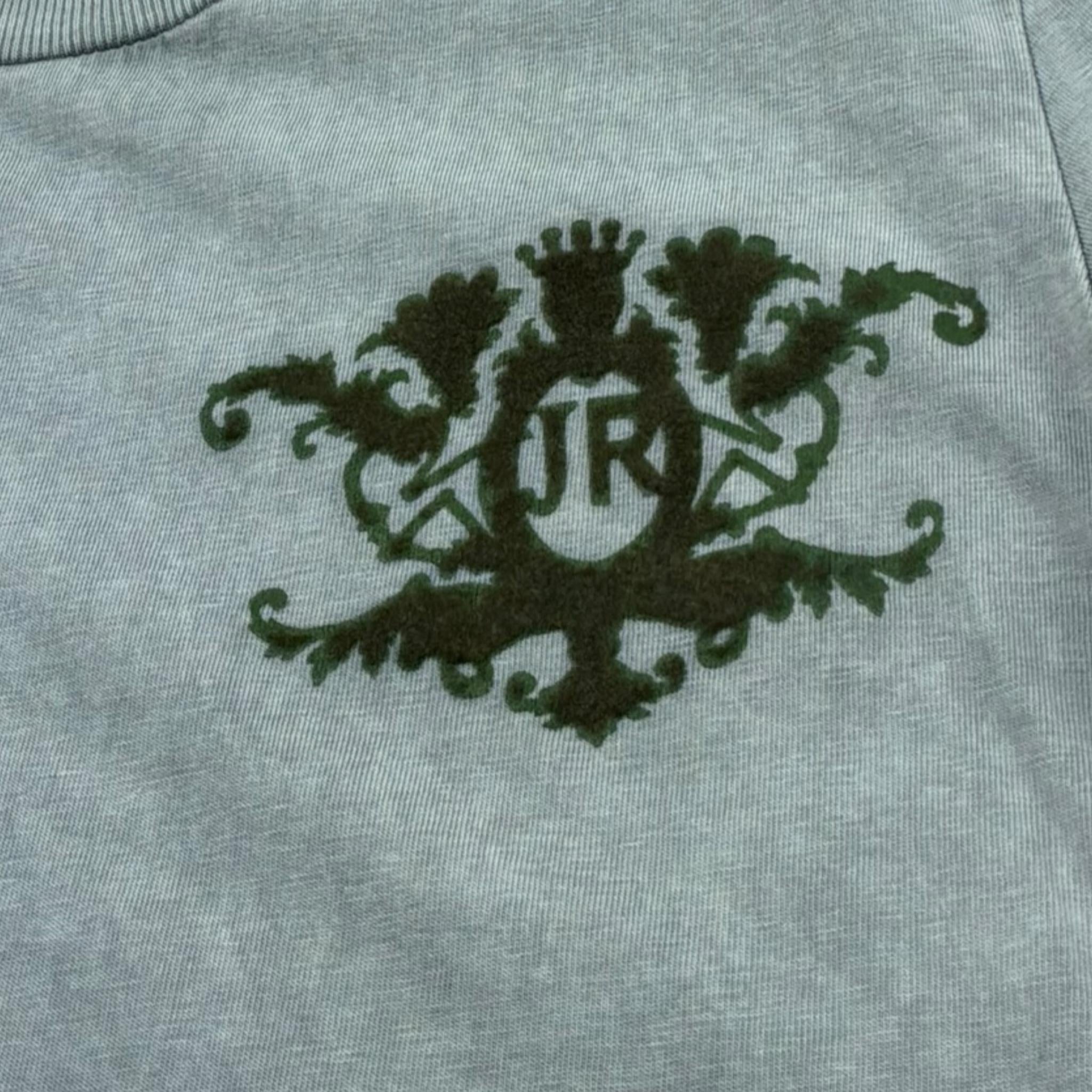 John Richmond T-Shirt Girocollo Tinta Unita con Stampa per Bambino RBP26149TS VERDE JOHN RICHMOND 