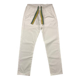 Brian Rush Pantalone Tinta Unita Con Elastic In Vita Bianco Per Bambino