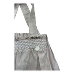 Le Bebe Pagliaccetto Tinta Unita con Ricami per Neonata LBG6390 BEIGE LE BEBE 