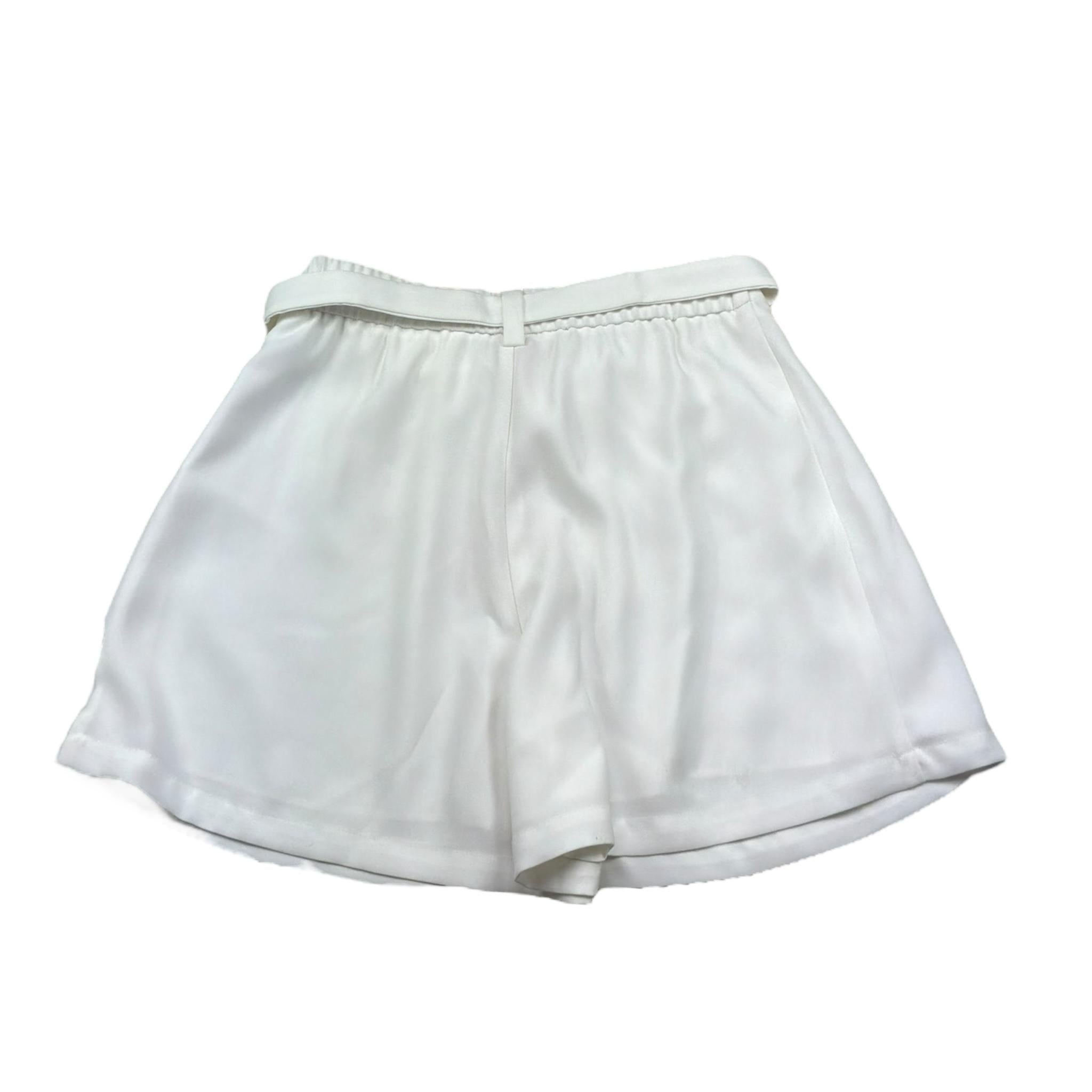 Liu Jo Short Tinta Unita con Cinturino per Bambina GA5033 BIANCO LIU JO 