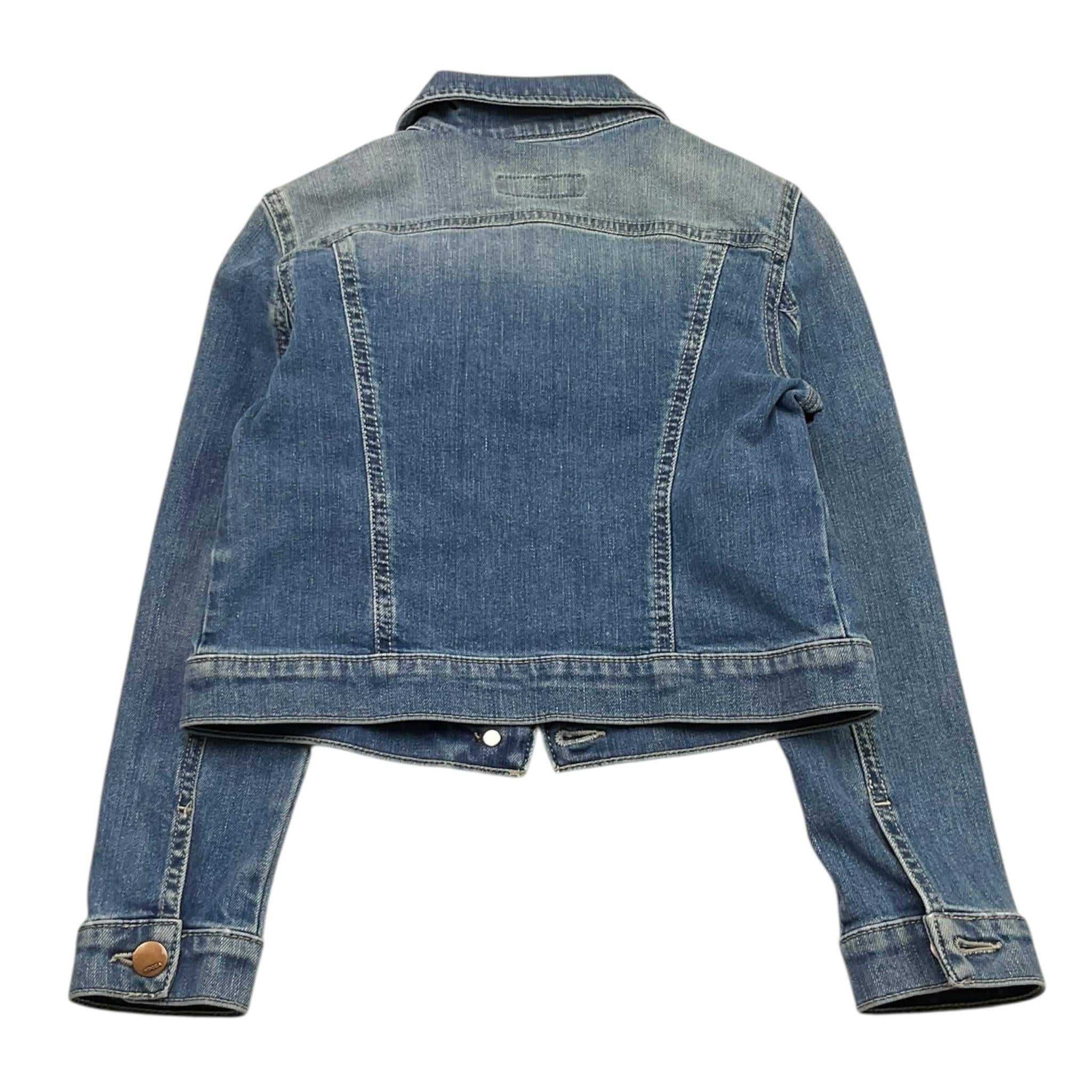 Kocca Giubbino In Denim Tinta Unita per Bambina P21JGB85165AAUNO201 BLU Kocca 