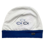 Ninnaoh Cappello Tinta Unita con Stampa per Neonato E21291 BIANCO NINNAOH 