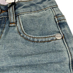 Cesare Paciotti Jeans Tinta Unita con Girovita Regolabile per Neonato PTP5162BXXN AZZURRO CESARE PACIOTTI 