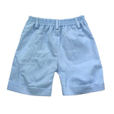 Le Bebe' Bermuda Tinta Unita con Elastico In Vita per Neonato LBB5350 AZZURRO LE BEBE' 