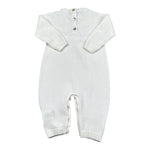 Maglifici di Verona Tutina Tinta Unita In Maglia per Neonata 045324 BIANCO MAGLIFICI DI VERONA 