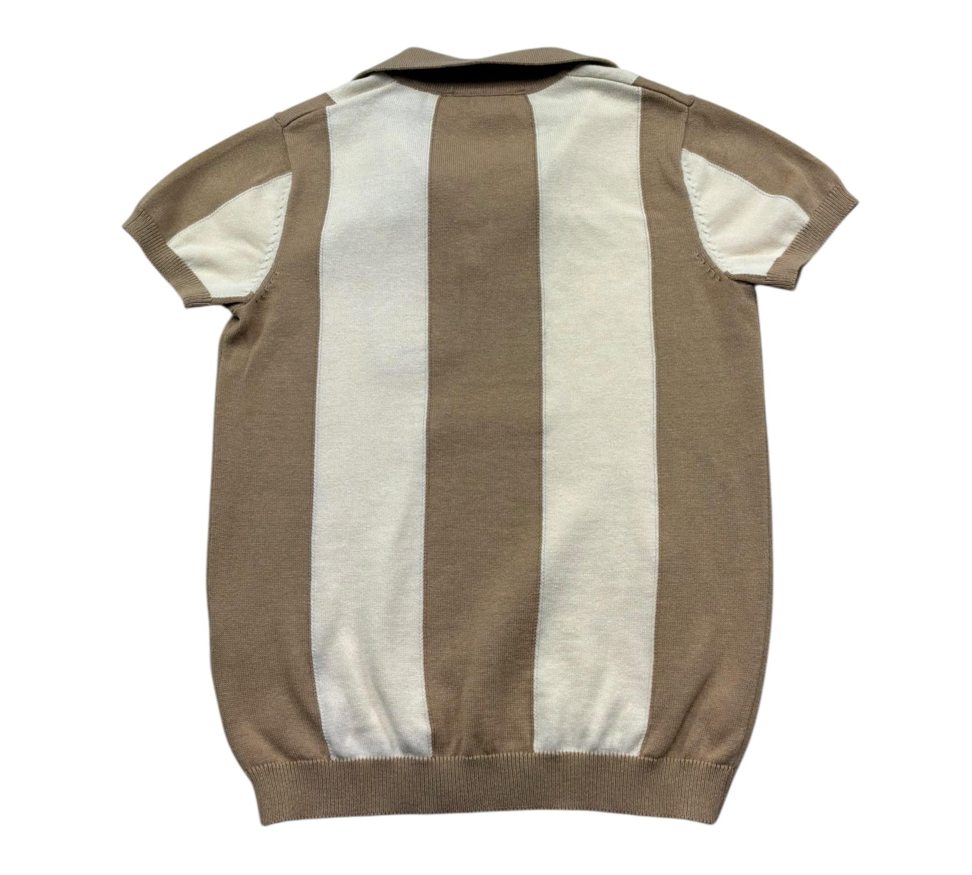 Trussardi Polo Mezza Manica Bicolore per Bambino TBP26127PO BIEGE TRUSSARDI 