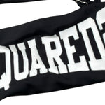 Dsquared2 Costume 2 Pezzi Fascia-Slip Tinta Unita per Bambina DQ0274 NERO DSQUARED2 