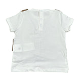 Le Bebe' T-Shirt Tinta Unita con Gilet Incorporato per Neonato LBB3553 BIANCO LE BEBE' 